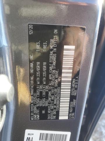 5TDHZRBH2MS078993 - 2021 TOYOTA HIGHLANDER XLE GRAY photo 13