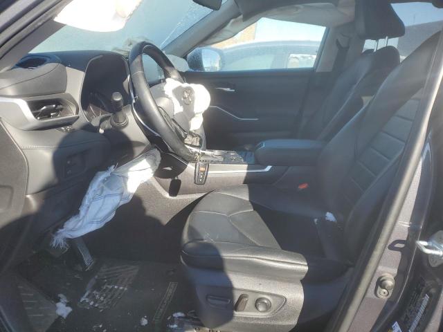 5TDHZRBH2MS078993 - 2021 TOYOTA HIGHLANDER XLE GRAY photo 7