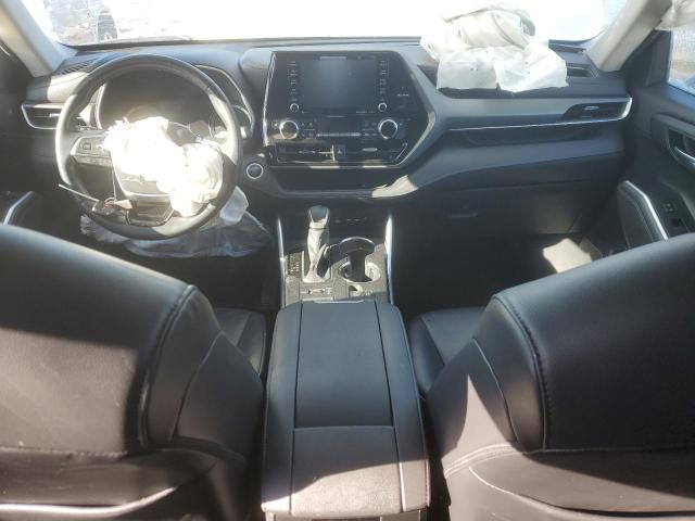 5TDHZRBH2MS078993 - 2021 TOYOTA HIGHLANDER XLE GRAY photo 8