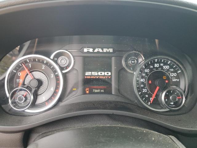 3C6UR5JLXNG239210 - 2022 RAM 2500 BIG HORN/LONE STAR GRAY photo 9