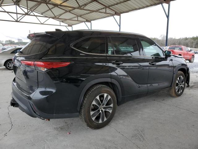 5TDGZRAH4LS027751 - 2020 TOYOTA HIGHLANDER XLE 黑色 照片 3