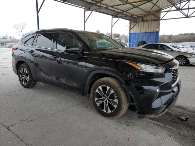 5TDGZRAH4LS027751 - 2020 TOYOTA HIGHLANDER XLE 黑色 照片 4