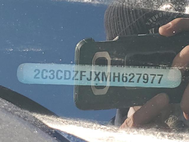 2C3CDZFJXMH627977 - 2021 DODGE CHALLENGER R/T SCAT PACK SILVER photo 12