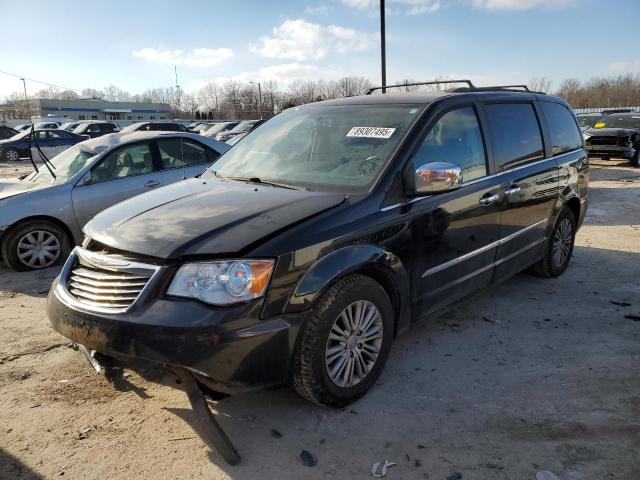 2C4RC1CG5GR232090 - 2016 CHRYSLER TOWN & COU TOURING L BLACK photo 1
