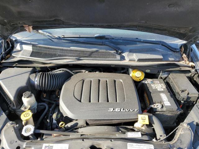 2C4RC1CG5GR232090 - 2016 CHRYSLER TOWN & COU TOURING L BLACK photo 12