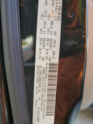 2C4RC1CG5GR232090 - 2016 CHRYSLER TOWN & COU TOURING L BLACK photo 13