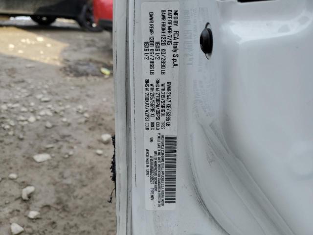 ZFBERFAT6G6B00527 - 2016 RAM PROMASTER Biały zdjęcie 13