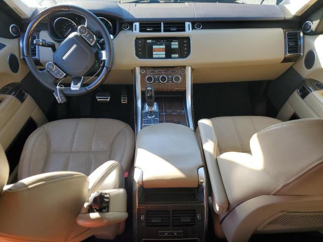 SALWR2KF2GA639653 - 2016 LAND ROVER RANGE ROVE HSE BLACK photo 8