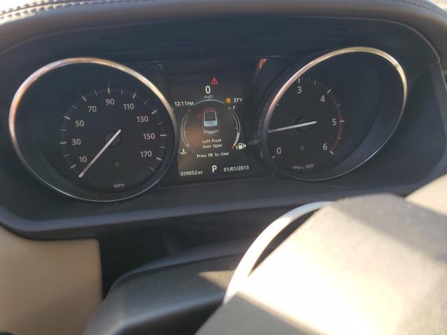 SALWR2KF2GA639653 - 2016 LAND ROVER RANGE ROVE HSE BLACK photo 9