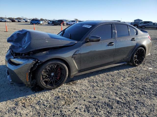 WBS33AY09NFL70536 - 2022 BMW M3 COMPETITION GRAY photo 1