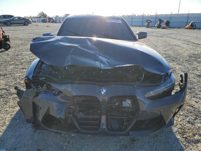 WBS33AY09NFL70536 - 2022 BMW M3 COMPETITION GRAY photo 5