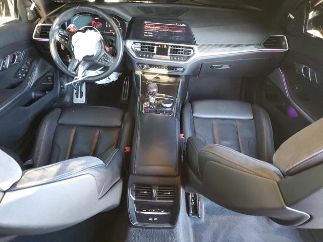 WBS33AY09NFL70536 - 2022 BMW M3 COMPETITION GRAY photo 8