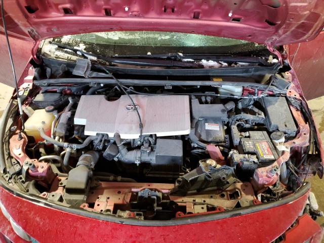 JTDKARFP5J3087845 - 2018 TOYOTA PRIUS PRIM 勃艮第红 照片 11