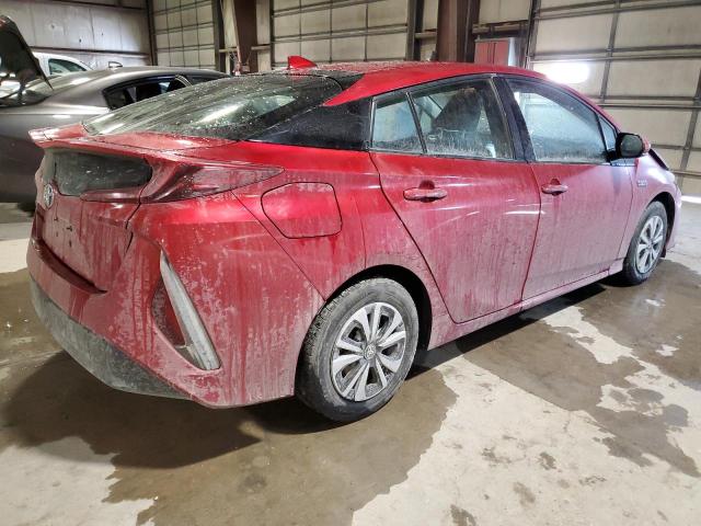 JTDKARFP5J3087845 - 2018 TOYOTA PRIUS PRIM 勃艮第红 照片 3