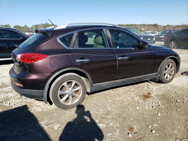 JNKAJ09E98M304284 - 2008 INFINITI EX35 BASE 勃艮第红 照片 3