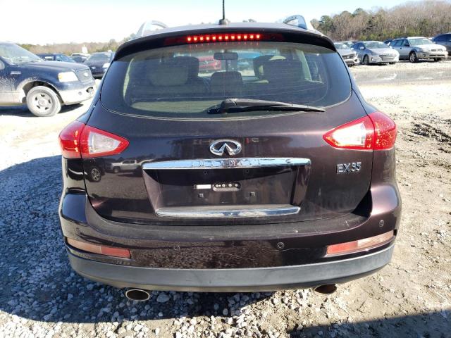 JNKAJ09E98M304284 - 2008 INFINITI EX35 BASE 勃艮第红 照片 6