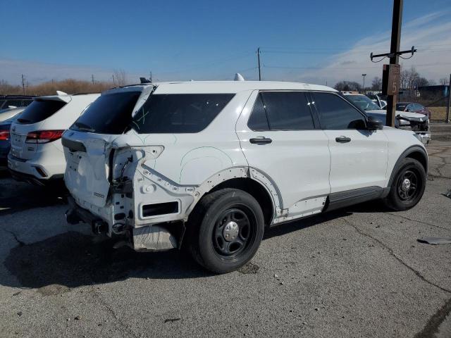 1FM5K8AB0LGA96945 - 2020 FORD EXPLORER POLICE INTERCEPTOR 白色 照片 3