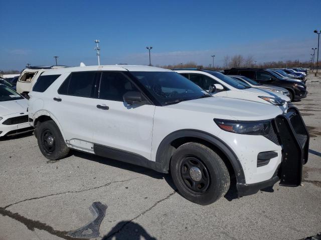1FM5K8AB0LGA96945 - 2020 FORD EXPLORER POLICE INTERCEPTOR 白色 照片 4