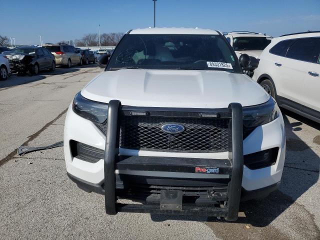 1FM5K8AB0LGA96945 - 2020 FORD EXPLORER POLICE INTERCEPTOR 白色 照片 5