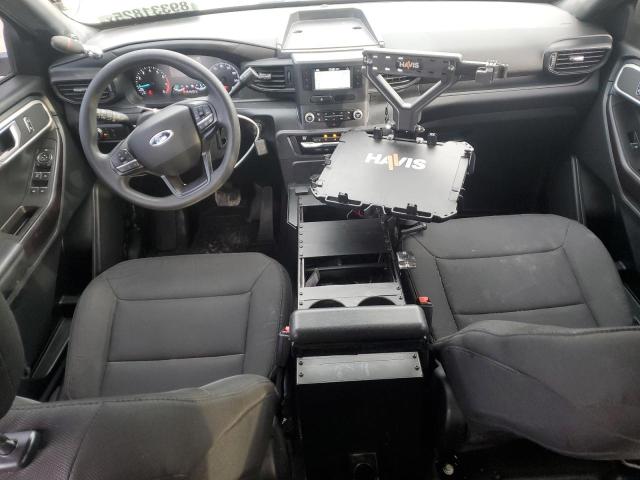 1FM5K8AB0LGA96945 - 2020 FORD EXPLORER POLICE INTERCEPTOR 白色 照片 8