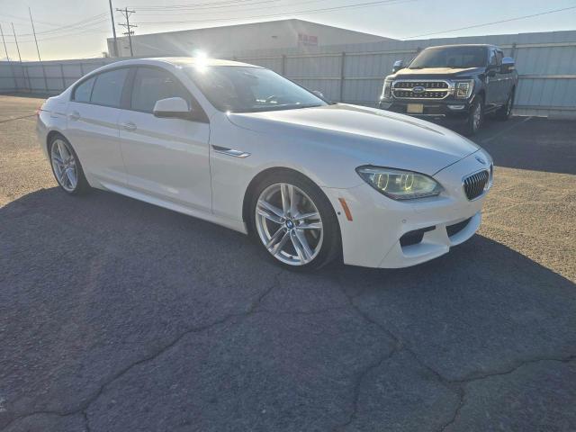 WBA6A0C53ED317332 - 2014 BMW 640 I GRAN COUPE WHITE photo 1