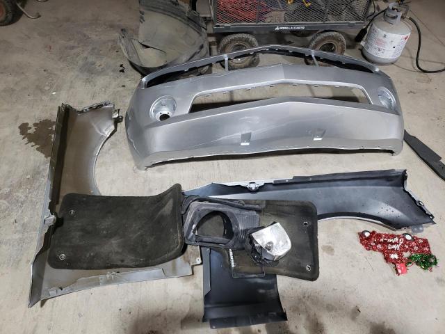 2G1FE1E3XC9172446 - 2012 CHEVROLET CAMARO LS SILVER photo 12