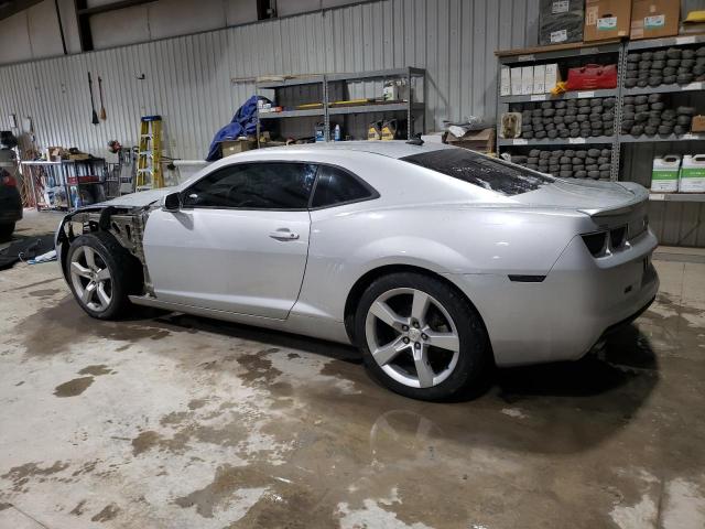 2G1FE1E3XC9172446 - 2012 CHEVROLET CAMARO LS SILVER photo 2