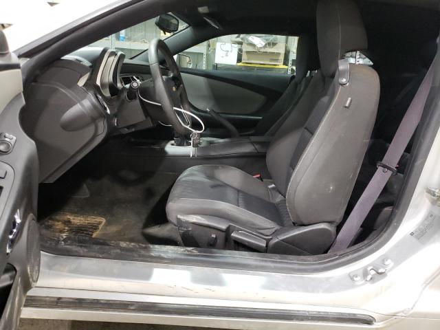 2G1FE1E3XC9172446 - 2012 CHEVROLET CAMARO LS SILVER photo 7