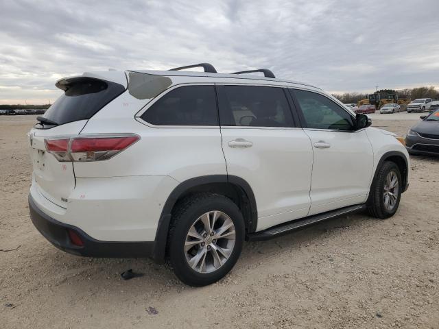 5TDKKRFH4FS053424 - 2015 TOYOTA HIGHLANDER XLE 白色 照片 3
