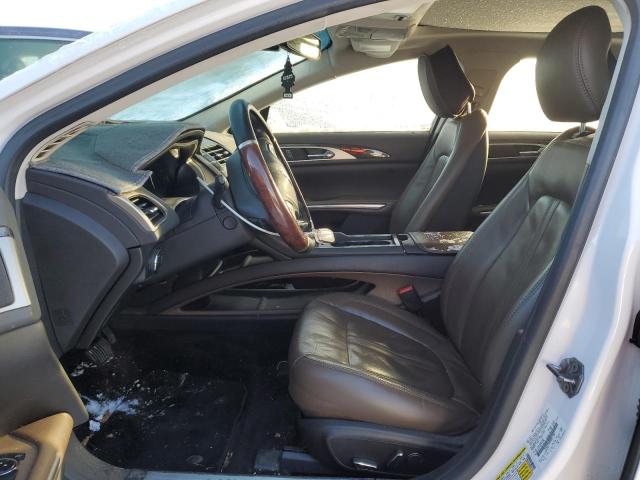 3LN6L2JK0DR821100 - 2013 LINCOLN MKZ WHITE photo 7