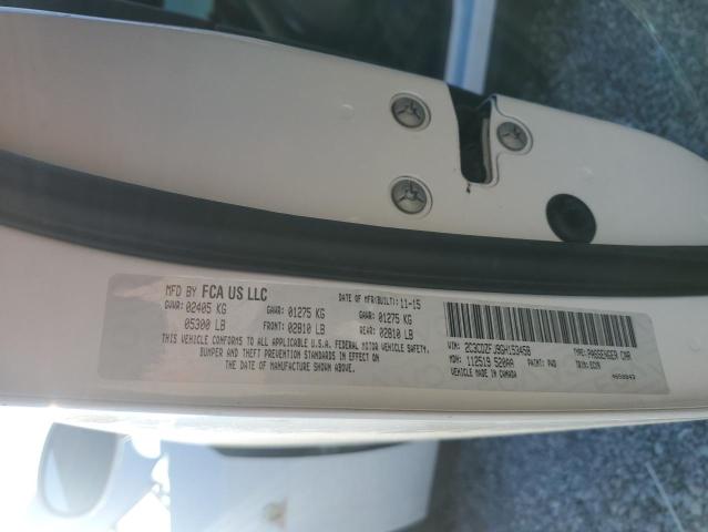 2C3CDZFJ9GH153458 - 2016 DODGE CHALLENGER R/T SCAT PACK WHITE photo 12