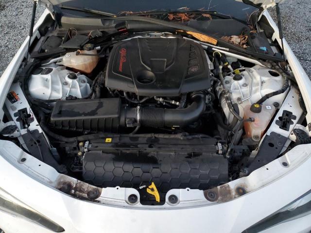 ZARFAEDN0H7547045 - 2017 ALFA ROMEO GIULIA Q4 თეთრი ფოტო 11