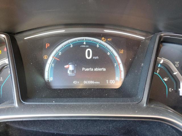 SHHFK7H84KU420208 - 2019 HONDA CIVIC EXL თეთრი ფოტო 9