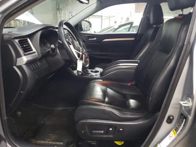 5TDJKRFH6ES018183 - 2014 TOYOTA HIGHLANDER XLE 银色 照片 7