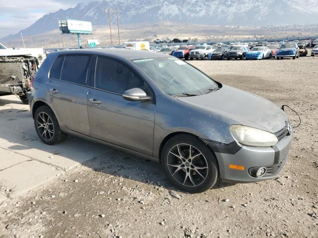 WVWNM7AJ8CW353081 - 2012 VOLKSWAGEN GOLF GRAY photo 4