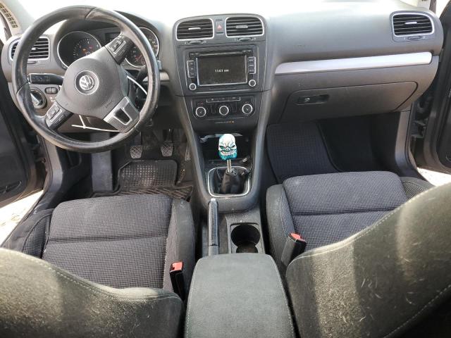 WVWNM7AJ8CW353081 - 2012 VOLKSWAGEN GOLF GRAY photo 8