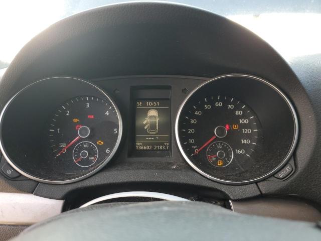 WVWNM7AJ8CW353081 - 2012 VOLKSWAGEN GOLF GRAY photo 9