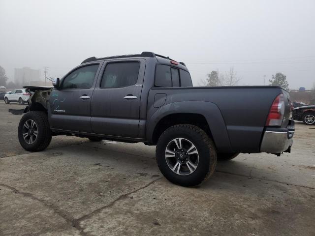 5TFJU4GN5DX041786 - 2013 TOYOTA TACOMA DOUBLE CAB PRERUNNER GRAY photo 2