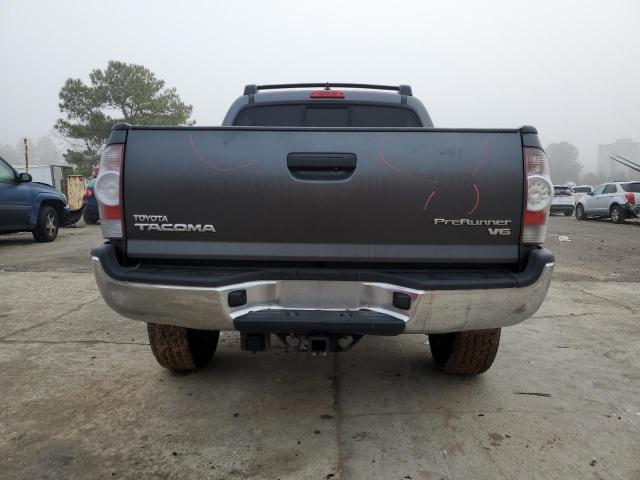 5TFJU4GN5DX041786 - 2013 TOYOTA TACOMA DOUBLE CAB PRERUNNER GRAY photo 6