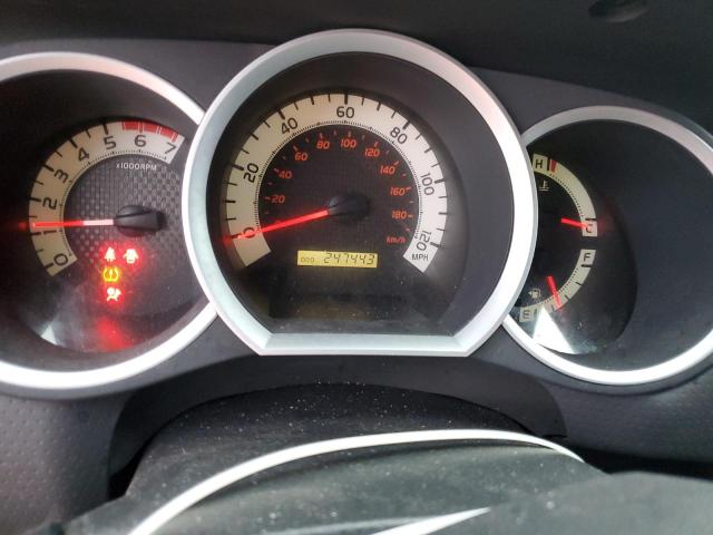 5TFJU4GN5DX041786 - 2013 TOYOTA TACOMA DOUBLE CAB PRERUNNER GRAY photo 9