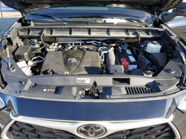5TDGZRBH8MS160528 - 2021 TOYOTA HIGHLANDER XLE Siyah fotoğraf 12