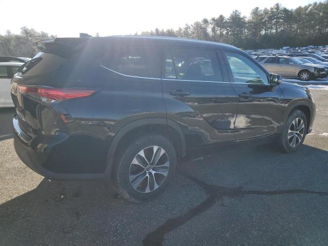 5TDGZRBH8MS160528 - 2021 TOYOTA HIGHLANDER XLE Siyah fotoğraf 3