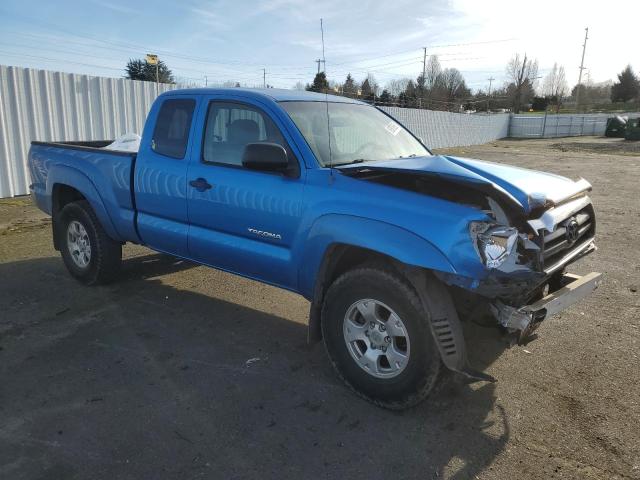 5TETU62N65Z095846 - 2005 TOYOTA TACOMA PRERUNNER ACCESS CAB BLUE photo 4