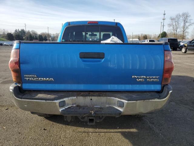 5TETU62N65Z095846 - 2005 TOYOTA TACOMA PRERUNNER ACCESS CAB BLUE photo 6