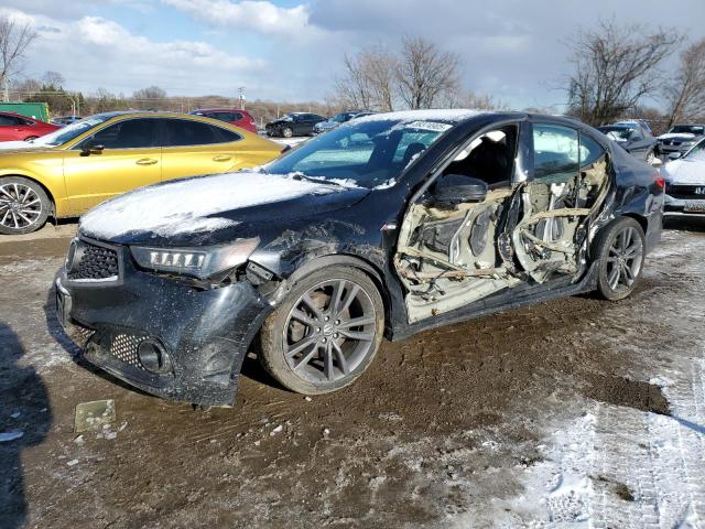 19UUB2F62JA011856 - 2018 ACURA TLX TECH+A შავი ფოტო 1