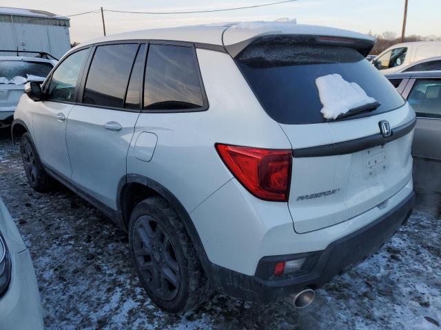 5FNYF8H5XNB006476 - 2022 HONDA PASSPORT EXL WHITE photo 2