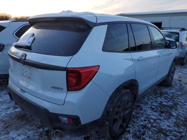 5FNYF8H5XNB006476 - 2022 HONDA PASSPORT EXL WHITE photo 3