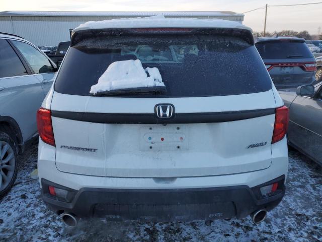 5FNYF8H5XNB006476 - 2022 HONDA PASSPORT EXL WHITE photo 6