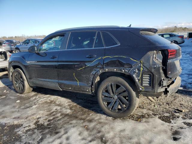 1V2HC2CA2NC202224 - 2022 VOLKSWAGEN ATLAS CROS SE Чорний фото 2