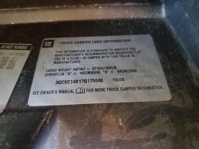 3GCEC14X17G175048 - 2007 CHEVROLET SILVERADO C1500 CLASSIC İki rəngli foto 12